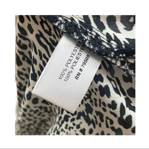 Rachel Zoe Lace Leopard Animal Print Tank Top - Picture 6 of 6